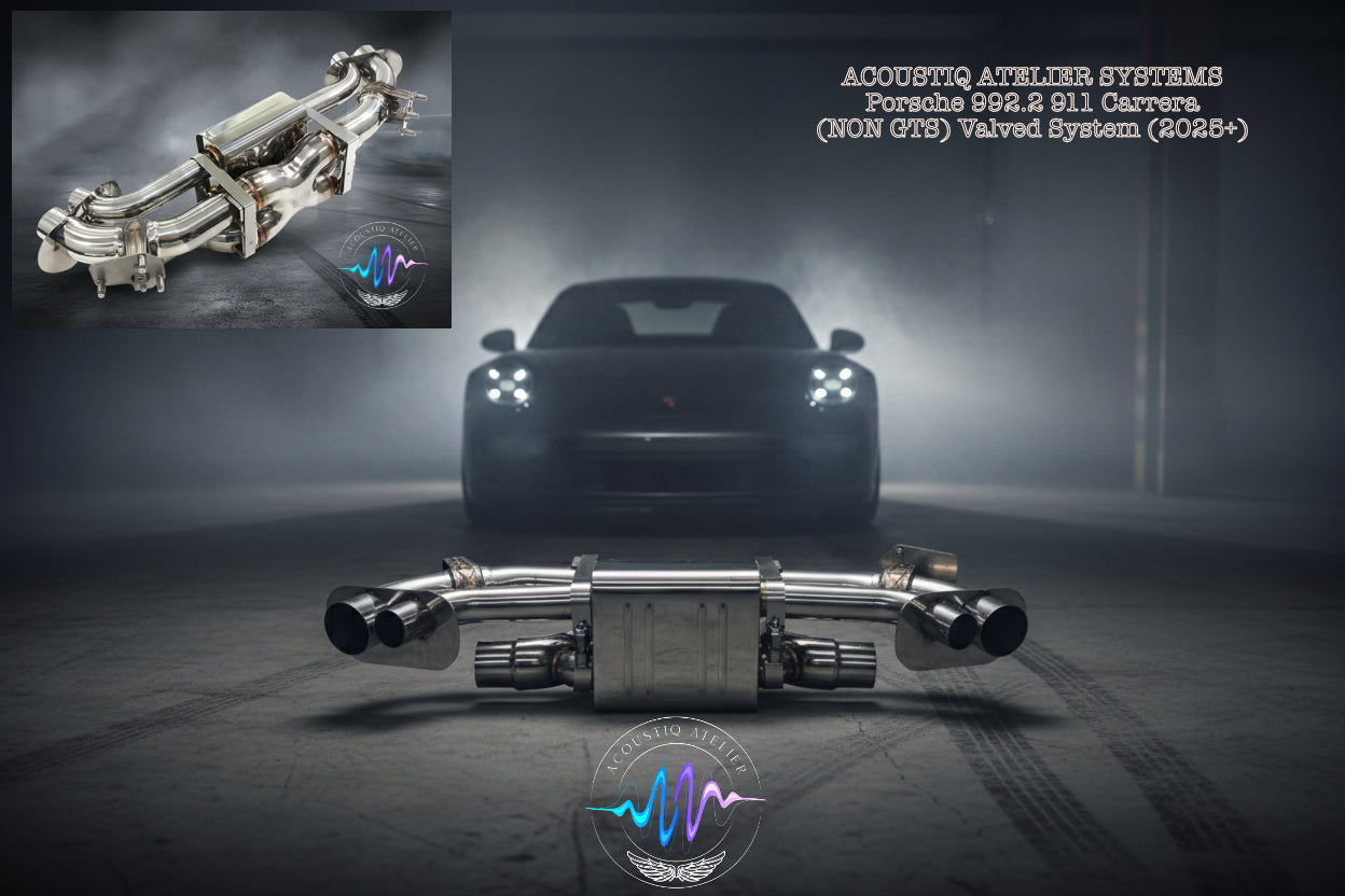 Acoustiq Atelier Exhaust System Porsche 992.2 Carrera
