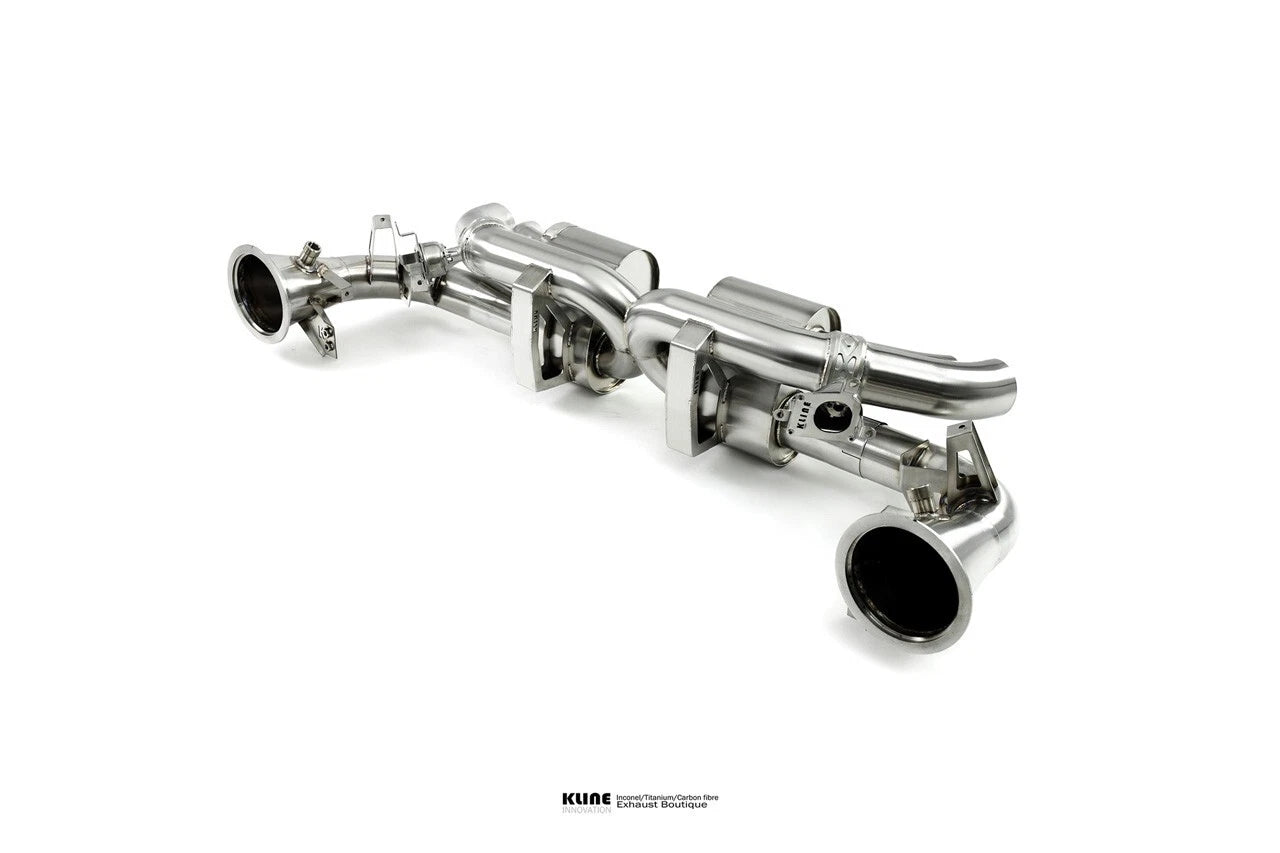 Porsche 992 Turbo / Turbo S Kline Innovation Full Exhaust System – Performance Upgrade