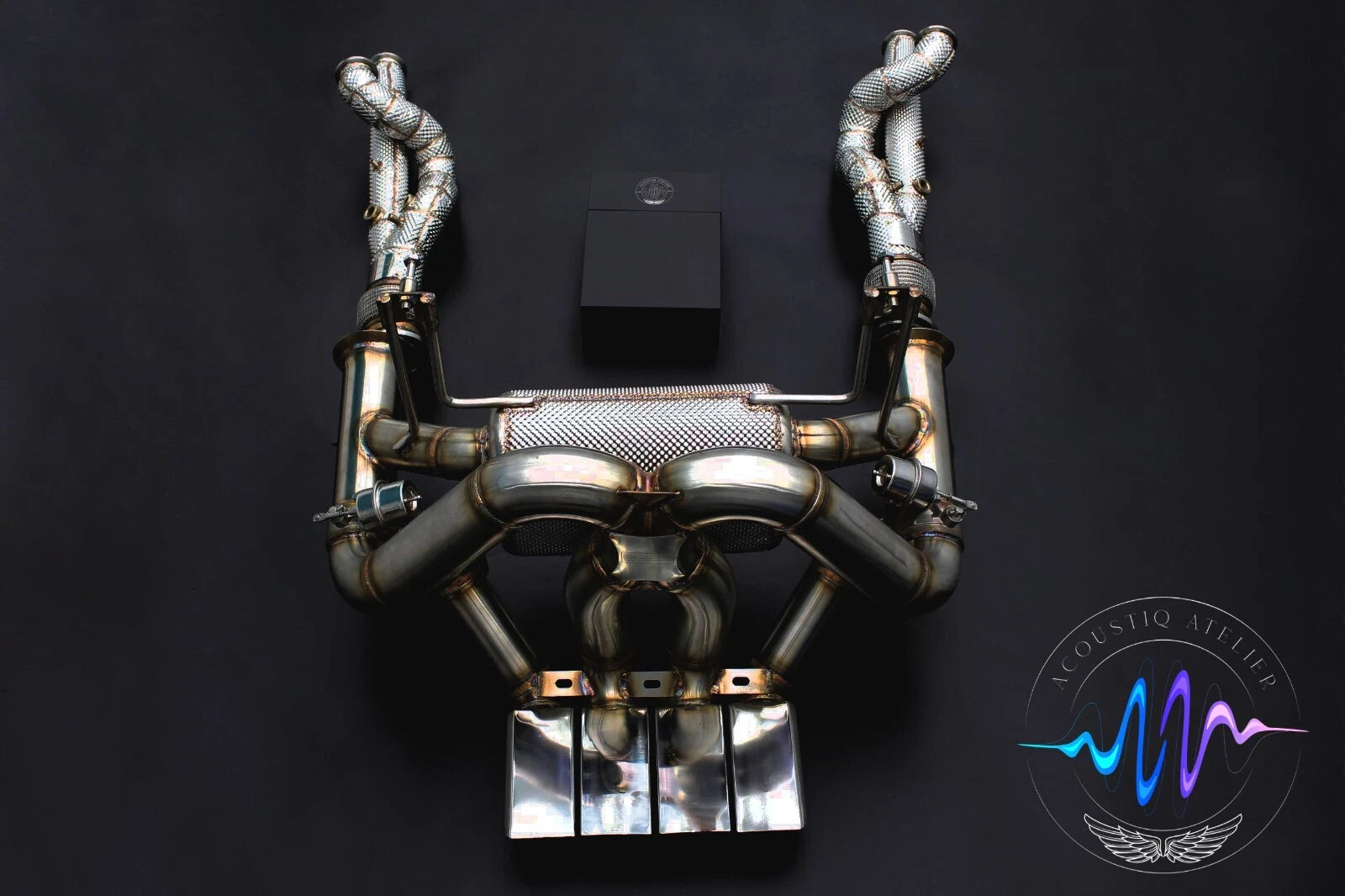 Lamborghini Aventador LP700-4 / LP720-4 Acoustiq Atelier Valvetronic Exhaust System (304 Stainless)
