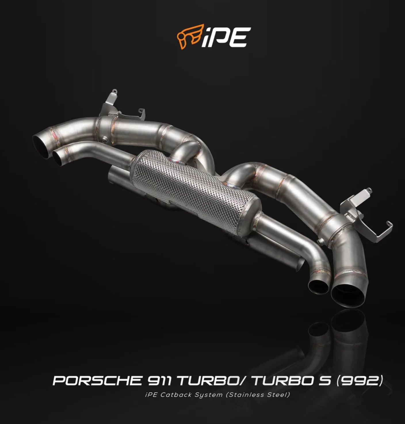 Porsche 911 Turbo / Turbo S 992 Full Exhaust System Headers 200 Cell Sport Cats Catback Stainless