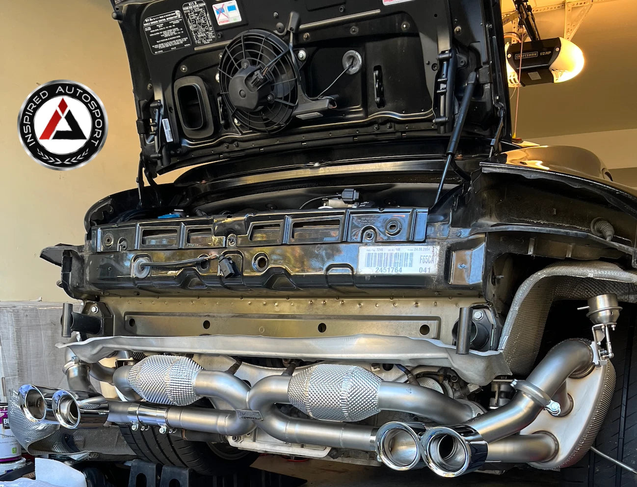 Porsche 911 Carrera / S / 4 / 4S (997.1) iPE Innotech Performance Full Exhaust System