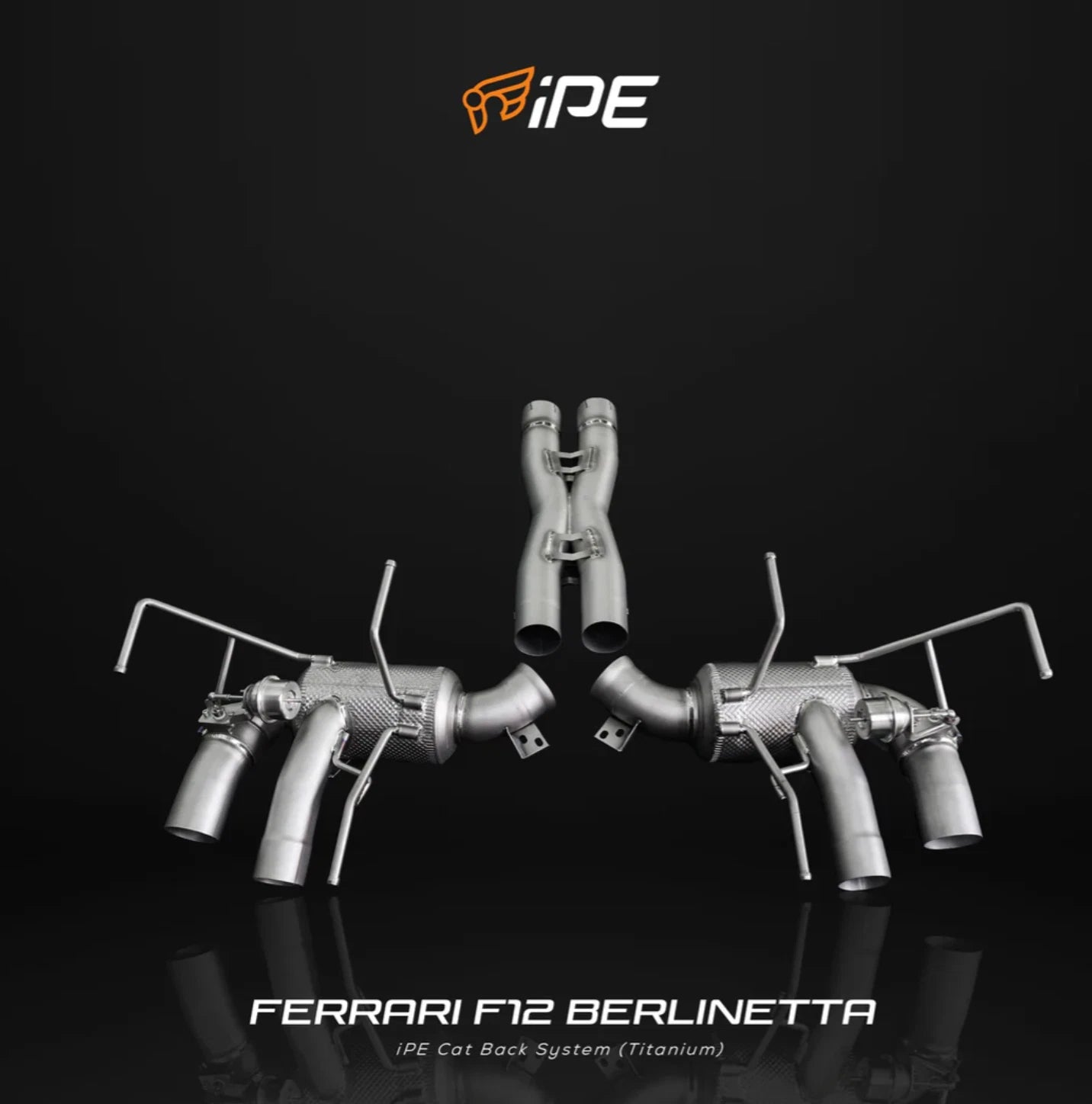 Ferrari F12 Berlinetta iPE Innotech Performance Full Exhaust System (Titanium & Stainless Steel)