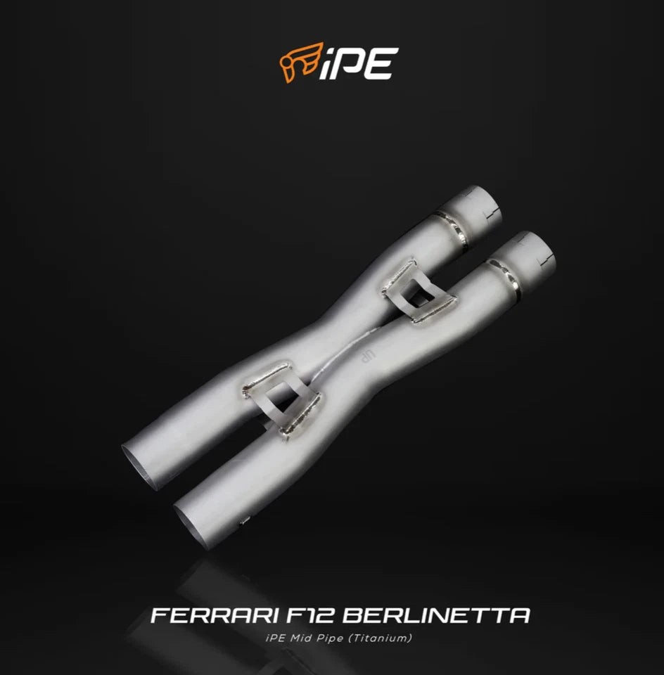 Ferrari F12 Berlinetta iPE Innotech Performance Full Exhaust System (Titanium & Stainless Steel)