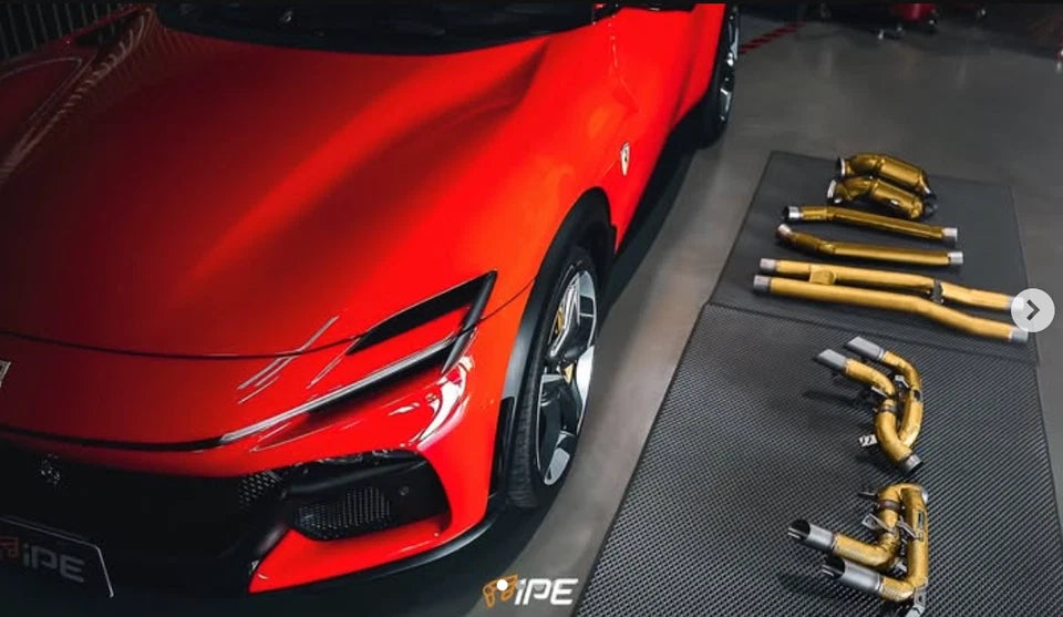 Ferrari Purosangue iPE Innotech Performance Full Titanium Exhaust System