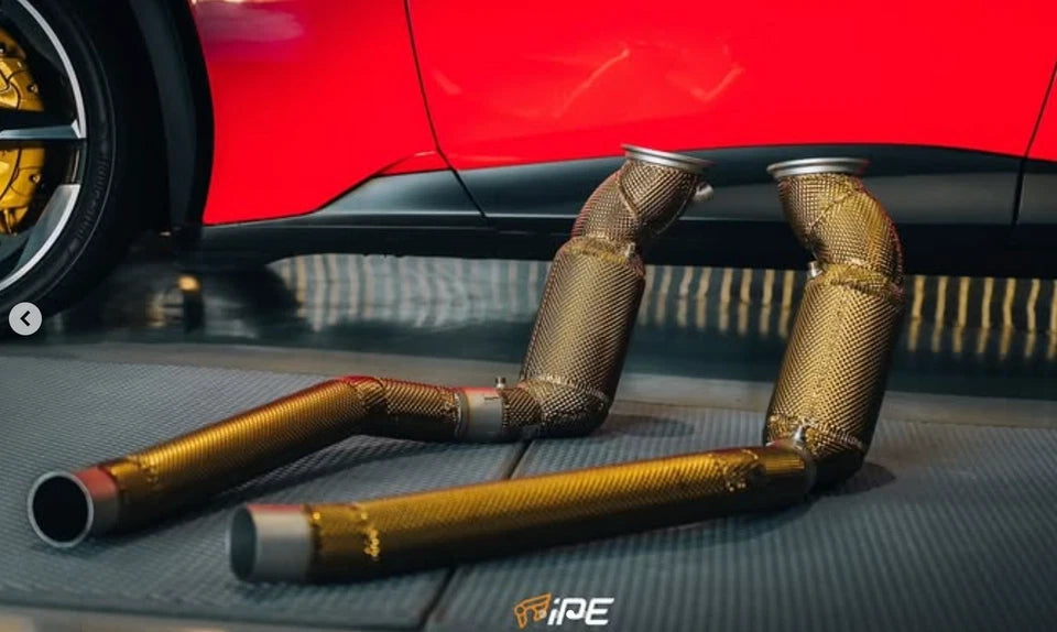 Ferrari Purosangue iPE Innotech Performance Full Titanium Exhaust System